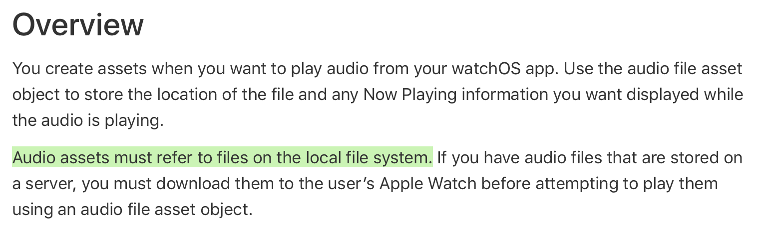 WKAudioFileAsset limitation